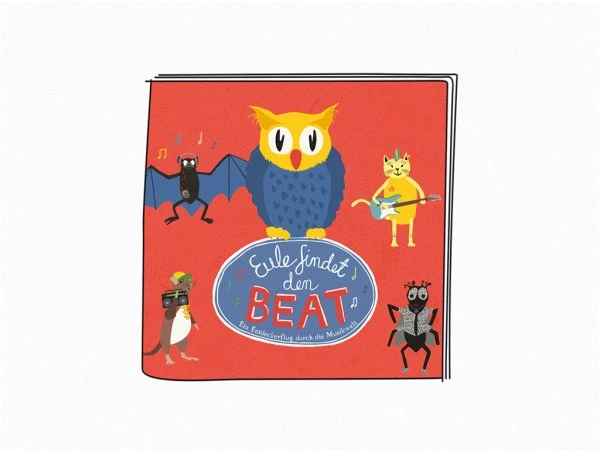 Tonies Hörfigur Eule findet den Beat - Ein Entdeckerflug durch die Musikwelt Tonies Hörfigur Eule Findet Den Beat - Ein Entdeckerflug Durch Die Musikwelt -Wspielwaren Kontor Geschaft 55 01