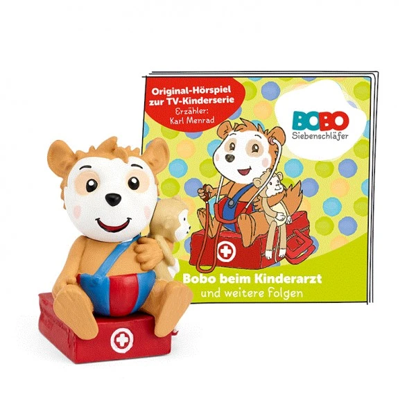 Tonies Hörfigur Bobo Siebenschläfer - Bobo beim Kinderarzt Tonies Hörfigur Bobo Siebenschläfer - Bobo Beim Kinderarzt -Wspielwaren Kontor Geschaft 55 01