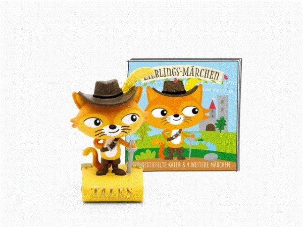 Tonies Hörfigur Lieblings-Märchen - Der gestiefelte Kater und vier weitere Märchen Tonies Hörfigur Lieblings-Märchen - Der Gestiefelte Kater Und Vier Weitere Märchen -Wspielwaren Kontor Geschaft 55