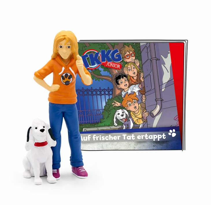 Tonies - TKKG Junior - Folge 1 - Hörspiel Tonies - TKKG Junior - Folge 1 - Hörspiel -Wspielwaren Kontor Geschaft tkkg junior auf frischer tat ertappt