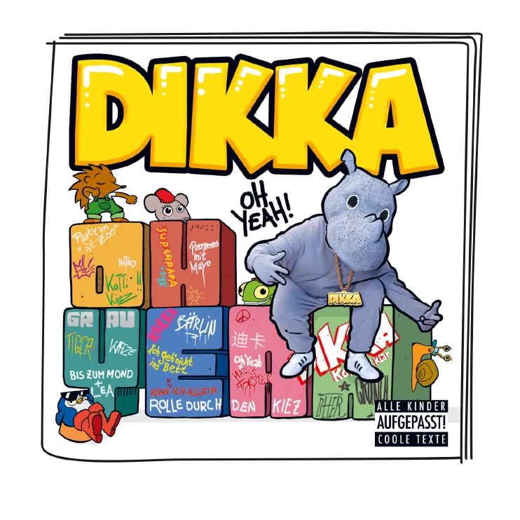 Tonies - DIKKA - Oh yeah - Musik Tonies - DIKKA - Oh Yeah - Musik -Wspielwaren Kontor Geschaft tonies 10001685 50005327 g