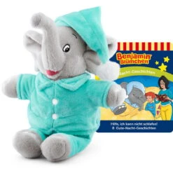 Tonies - Benjamin Blümchen Plüsch - Gute Nacht Geschichten - Hörspiel 4 Tonies - Benjamin Blümchen Plüsch - Gute Nacht Geschichten - Hörspiel -Wspielwaren Kontor Geschaft tonies benjamin pluesch