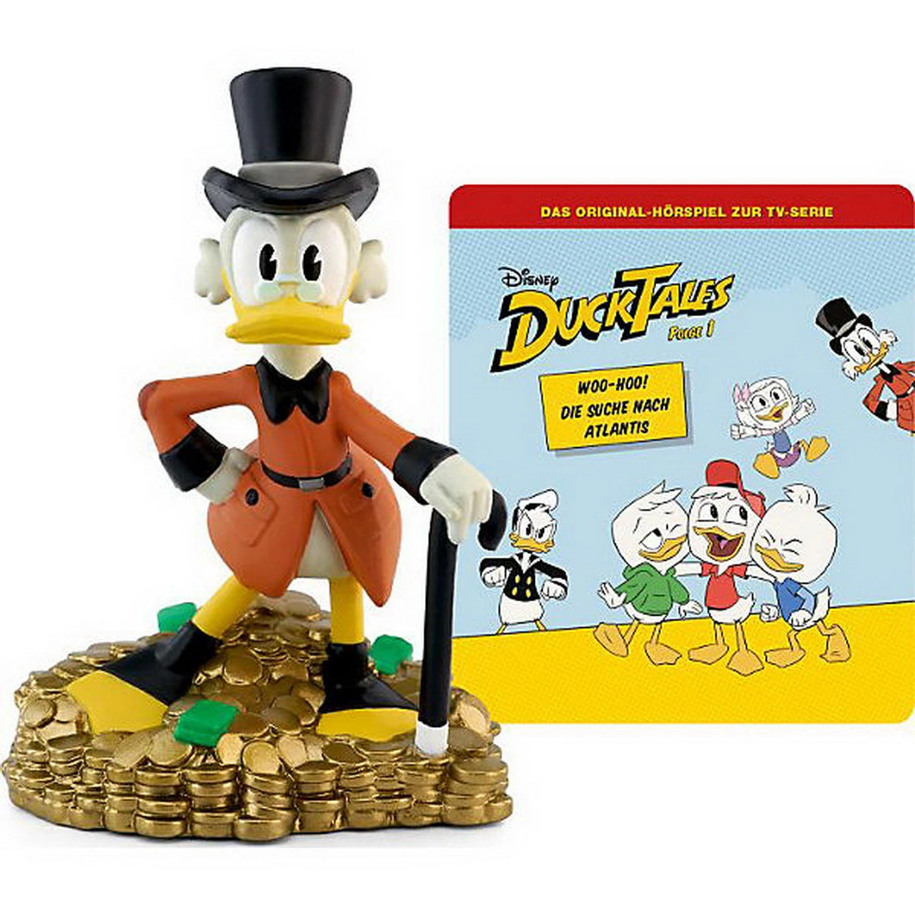 Tonies - Disney - DuckTales: Woohoo - Die Suche nach Atlantis - Hörspiel Tonies - Disney - DuckTales: Woohoo - Die Suche Nach Atlantis - Hörspiel -Wspielwaren Kontor Geschaft tonies duck tales dagobert
