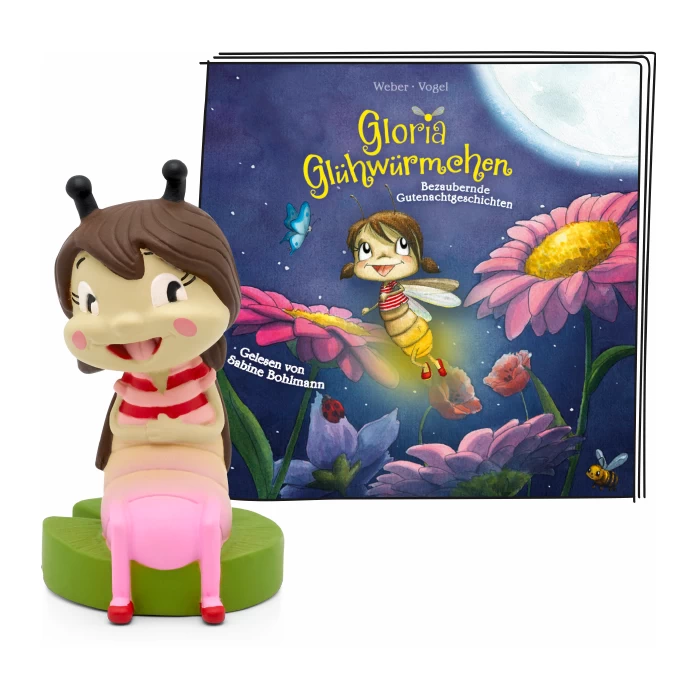 Tonies - Gloria Glühwürmchen - Bezaubernde Gutenachtgeschichten - Hörbuch Tonies - Gloria Glühwürmchen - Bezaubernde Gutenachtgeschichten - Hörbuch -Wspielwaren Kontor Geschaft tonies gloria gluehwuermchen 10001483