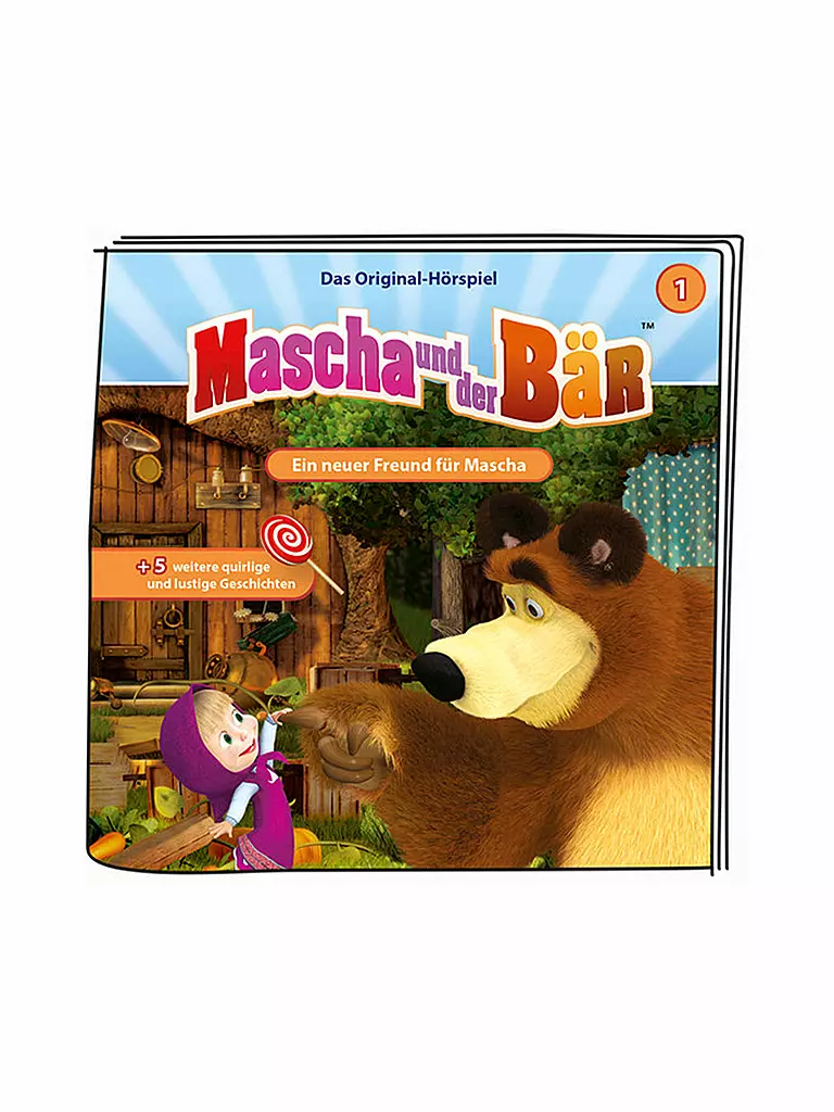 TONIES, Hörfigur - Mascha und der Bär - Ein neuer Freund für Mascha TONIES, Hörfigur - Mascha Und Der Bär - Ein Neuer Freund Für Mascha -Wspielwaren Kontor Geschaft tonies hC3B6rfigur maschaundderbC3A4r einneuerfreundfC3BCrmascha 4 768 1024 75 7467679 4
