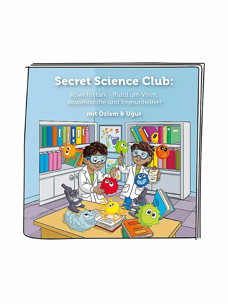 TONIES, Hörfigur - Secret Science Club: Abwehrstark - Rund um Viren, Abwehrkräfte und Immunhelfer! mit Özlem & Ugur TONIES, Hörfigur - Secret Science Club: Abwehrstark - Rund Um Viren, Abwehrkräfte Und Immunhelfer! Mit Özlem & Ugur -Wspielwaren Kontor Geschaft tonies hC3B6rfigur secretscienceclub3Aabwehrstark rundumviren2CabwehrkrC3A4fteundimmunhelfer21mitC396zlem26amp3Bugur 4 768 1024 75 7563269 4