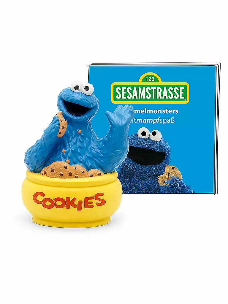 TONIES, Hörfigur - Sesamstrasse Krümelmonsters Mitmampfspaß TONIES, Hörfigur - Sesamstrasse Krümelmonsters Mitmampfspaß -Wspielwaren Kontor Geschaft tonies hC3B6rfigur sesamstrassekrC3BCmelmonstersmitmampfspaC39F 1 768 1024 75 7495902 1