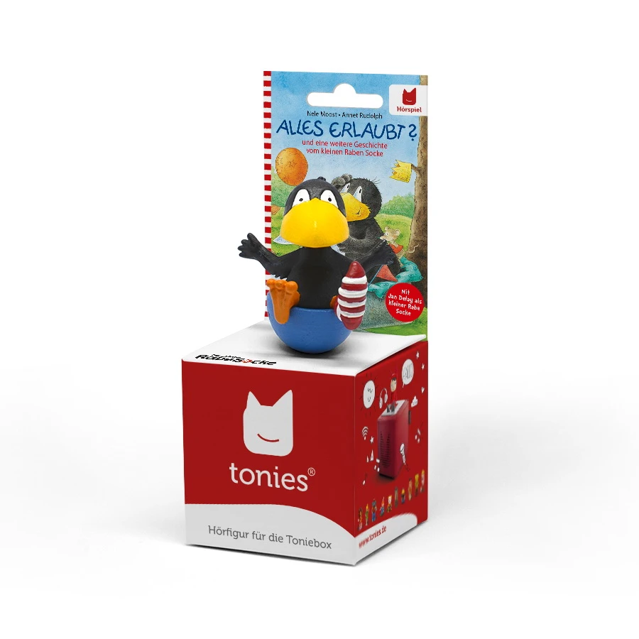 Tonies - Rabe Socke - Alles erlaubt? - Hörfigur - Hörspiel Tonies - Rabe Socke - Alles Erlaubt? - Hörfigur - Hörspiel -Wspielwaren Kontor Geschaft tonies rabe socke alles erlaubt hoerspiel