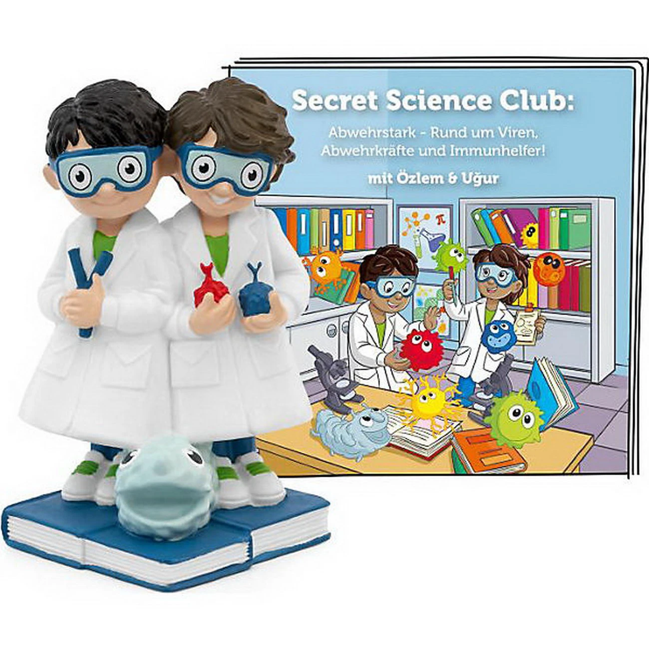 Tonies -Secret Science Club - Abwehrstark Viren - Hörspiel Tonies -Secret Science Club - Abwehrstark Viren - Hörspiel -Wspielwaren Kontor Geschaft tonies secret science club