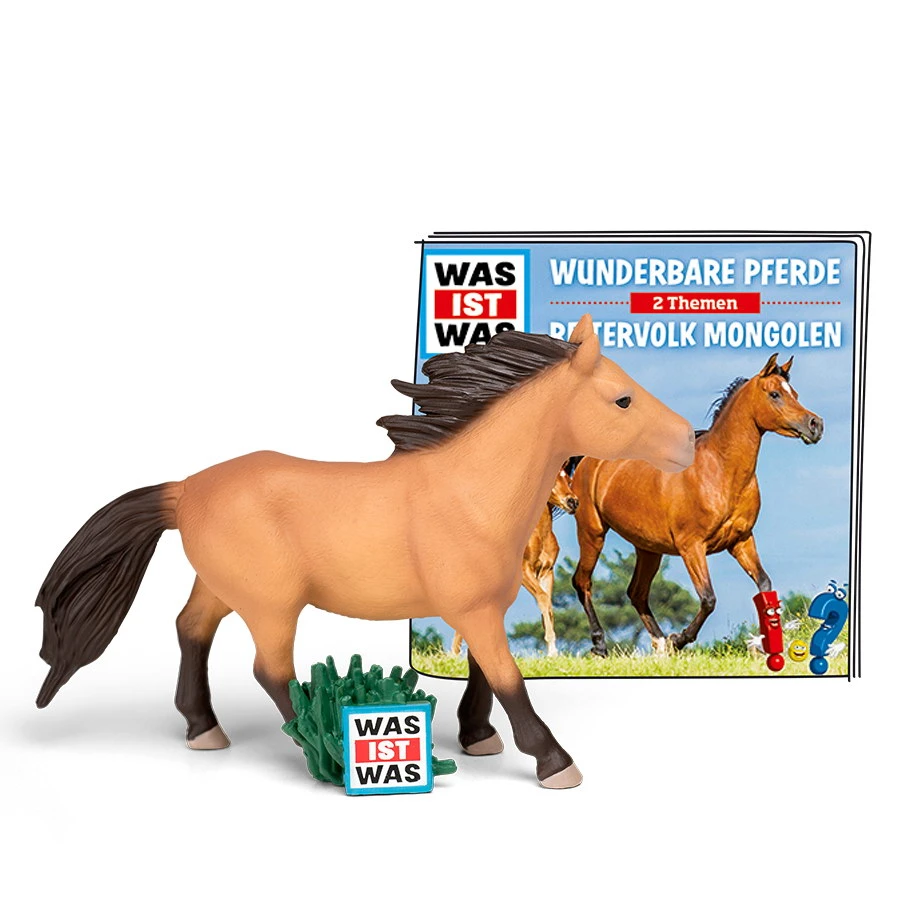 Tonies - WAS IST WAS - Wunderbare Pferde - Reitvolk Mongolen - Hörspiel Tonies - WAS IST WAS - Wunderbare Pferde - Reitvolk Mongolen - Hörspiel -Wspielwaren Kontor Geschaft was st was pferde mongolen